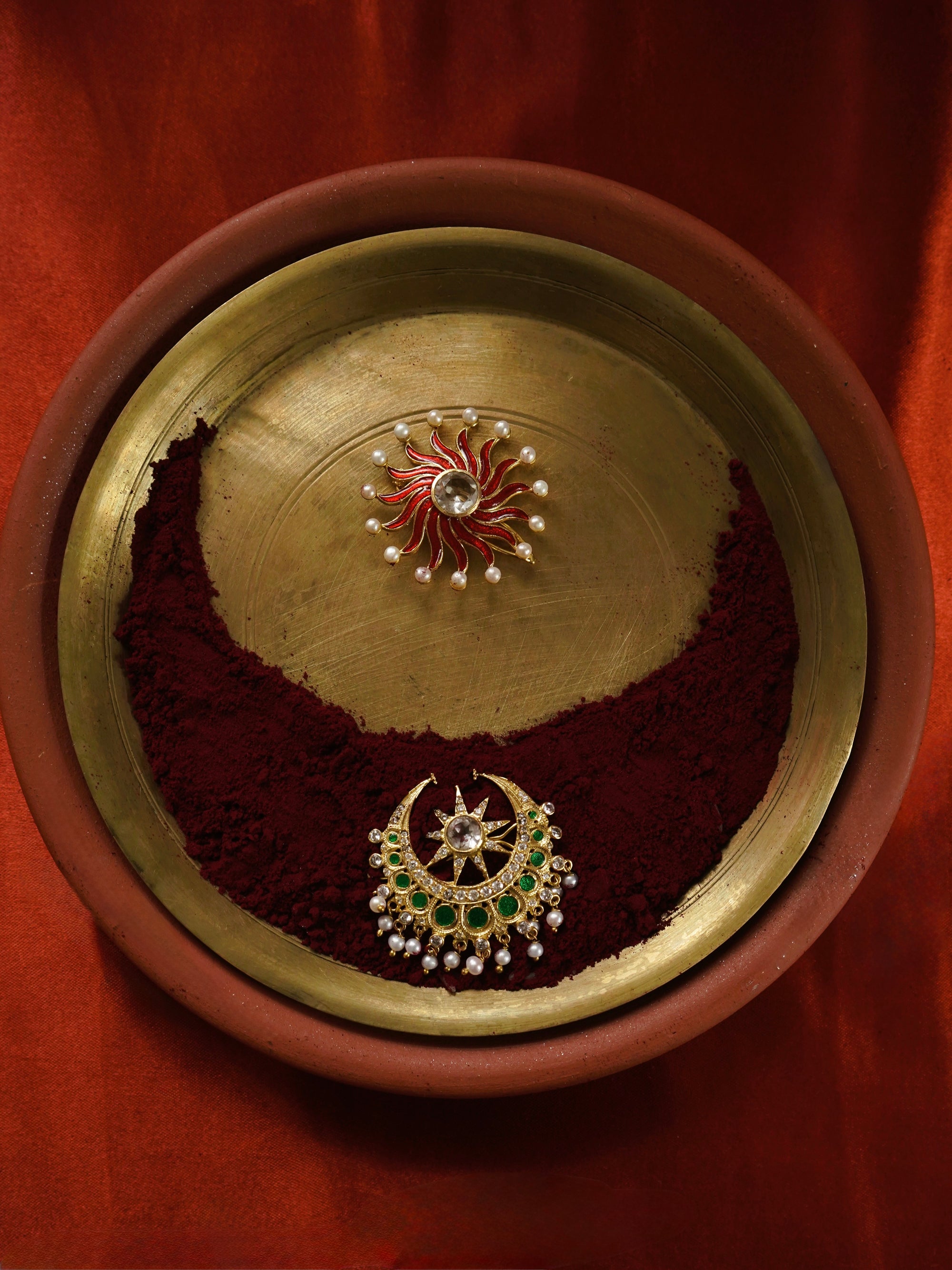 Surya Chandra Hair Pins (Set of 2)