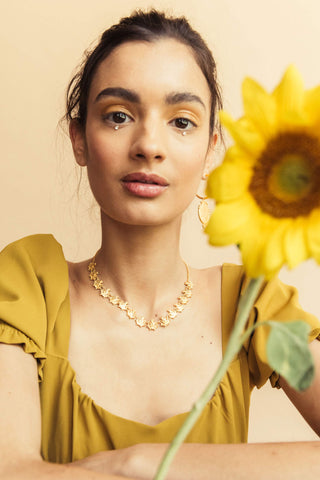 Lotus Choker - necklace at the OLIO stories